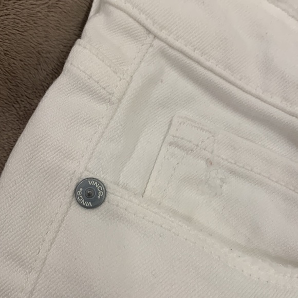 VINCE White Denim Skinny Jeans - Picture 16 of 16